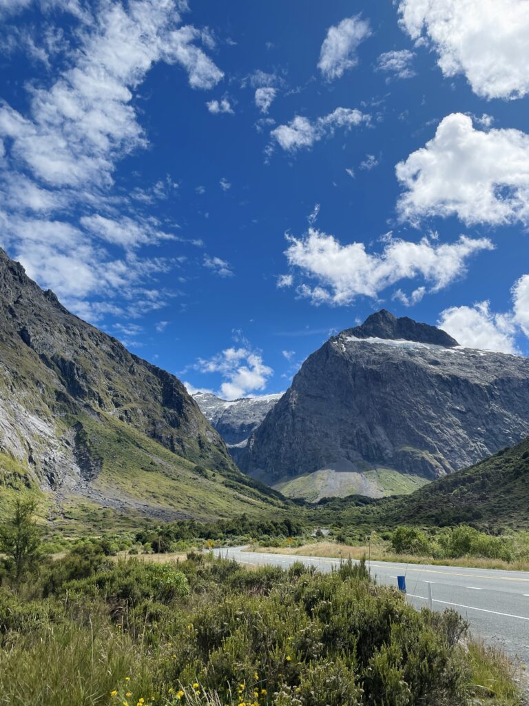 バス休憩の風景