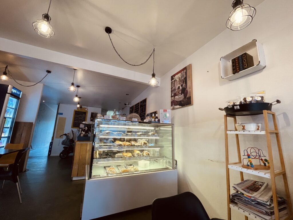 カフェ店頭