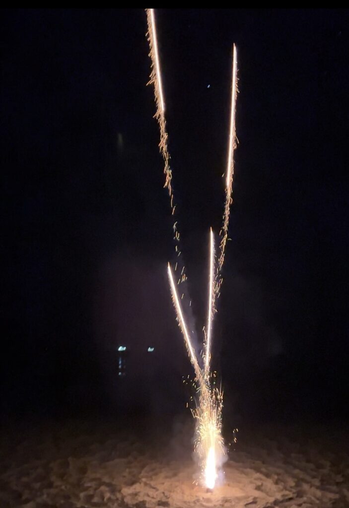 ロケット花火