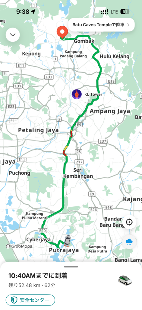 grab map 50km